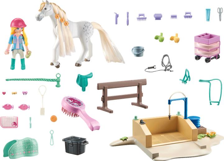 Produktbild Playmobil Isabella & Lioness mit Waschplatz (71354, Playmobil Horses of Waterfall)