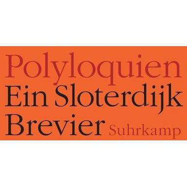 Polyloquien, Sachbücher von Peter Sloterdijk