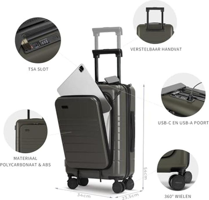 Actual product image Eternitive Rolling case E3 (33 l)