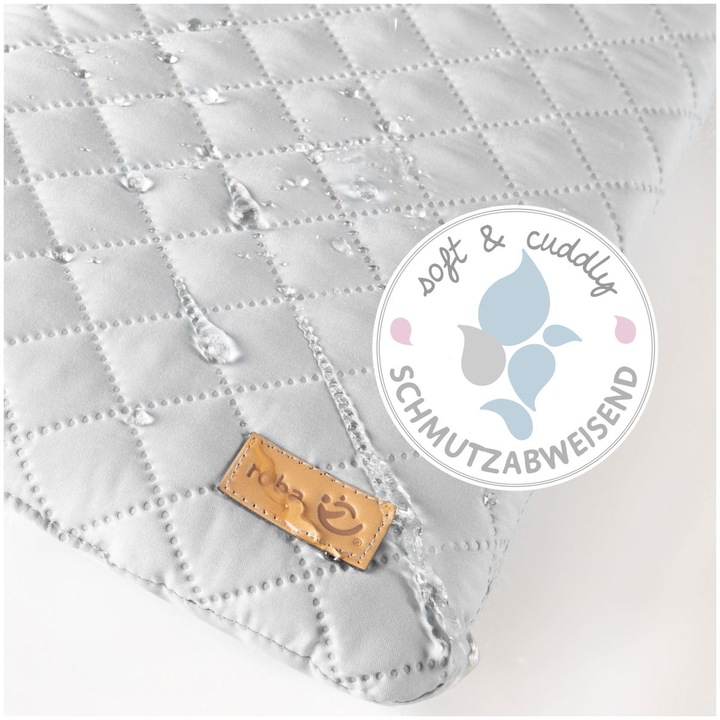 Immagine prodotto Roba Scaffale fasciatoio a parete con fasciatoio incluso Stile grigio