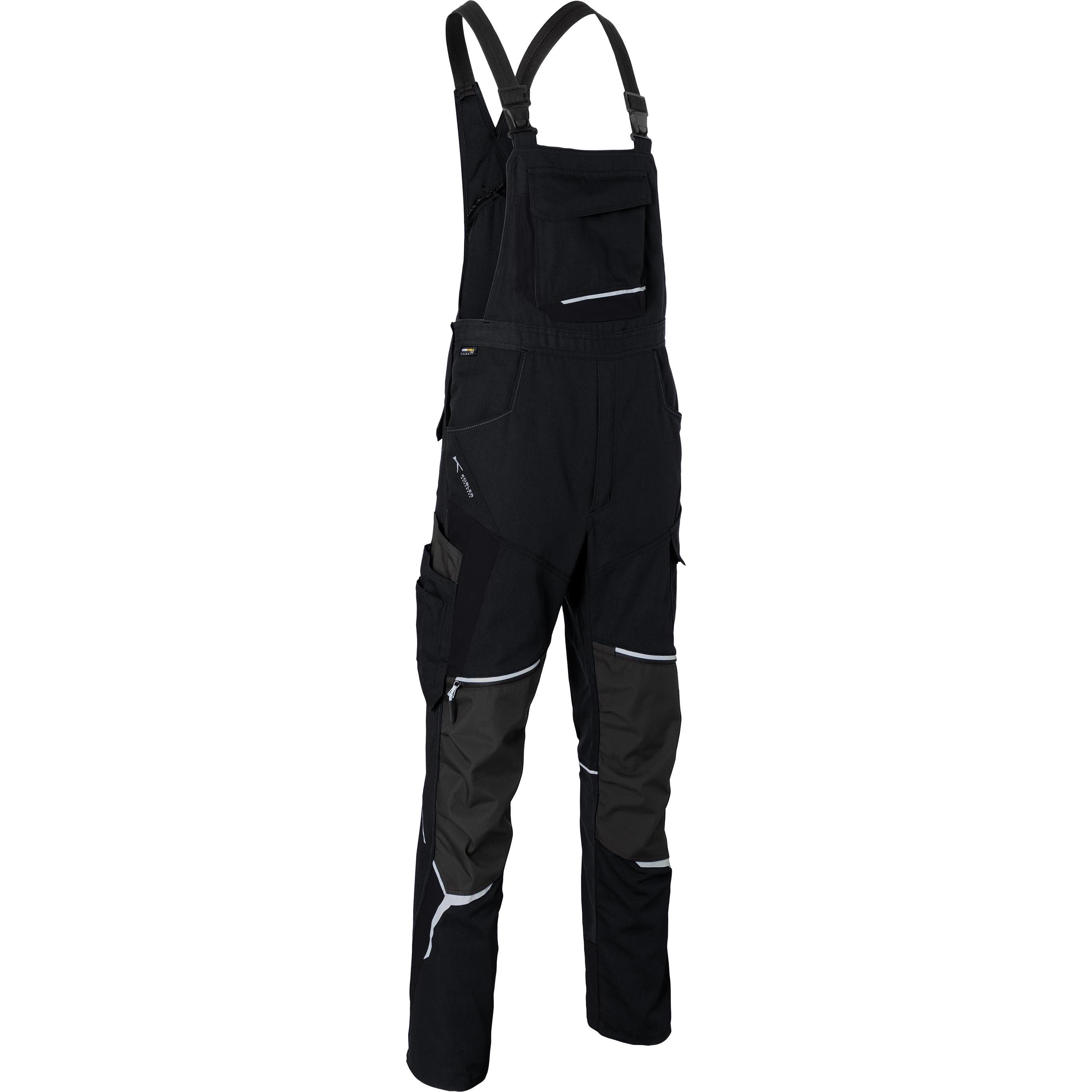 Kübler, Arbeitshose, Latzhose BODYFORCE PSA 2 schwarz Form 3125 Grösse 50 (50)