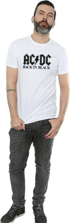 Immagine prodotto AC/DC Back in Black Logo Maglietta Uomo (L)
