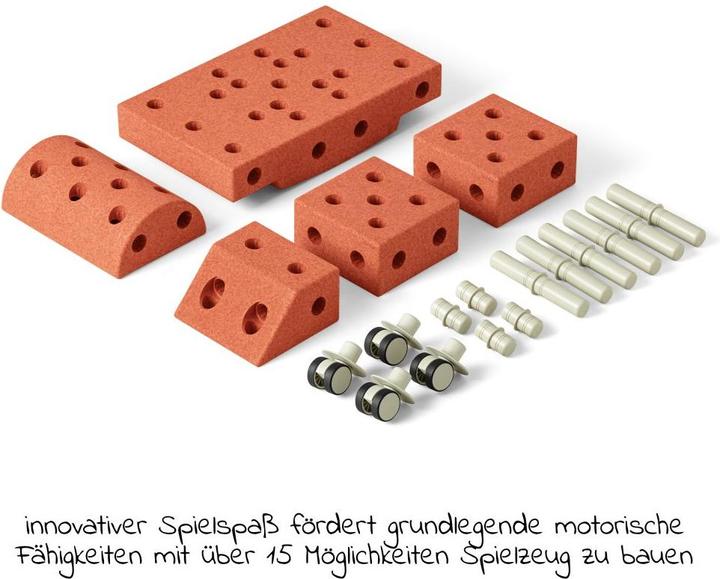 Actual product image Modu Explorer Set - Building Set Balance Toy, Slider, Seesaw