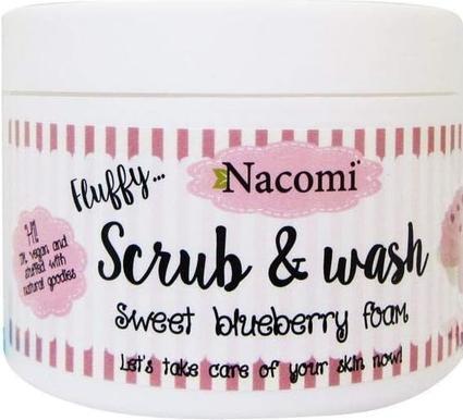 Nacomi Scrub & Wash Foam Scrub To Body Sweetueberry 180Ml (Reinigungstücher, 180 ml)