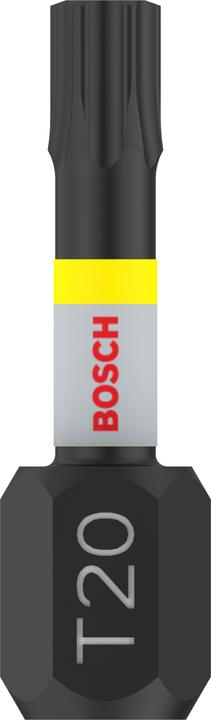 Actual product image Bosch Professional Zubehör PRO Torx Impact Bit, T20, 25 mm, 2 pcs. (T20)