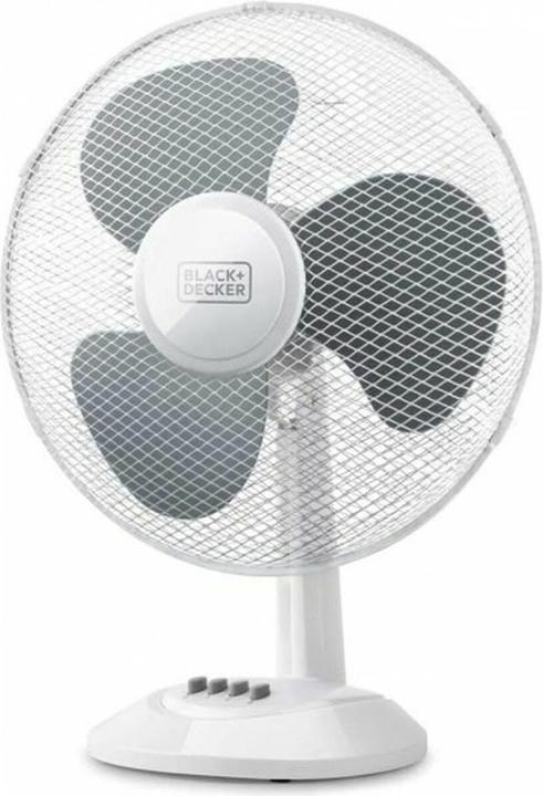 Actual product image Black & Decker Black+Decker BXEFD42E Table Fan BXDF42E, 40, Plastic White (54 dB)