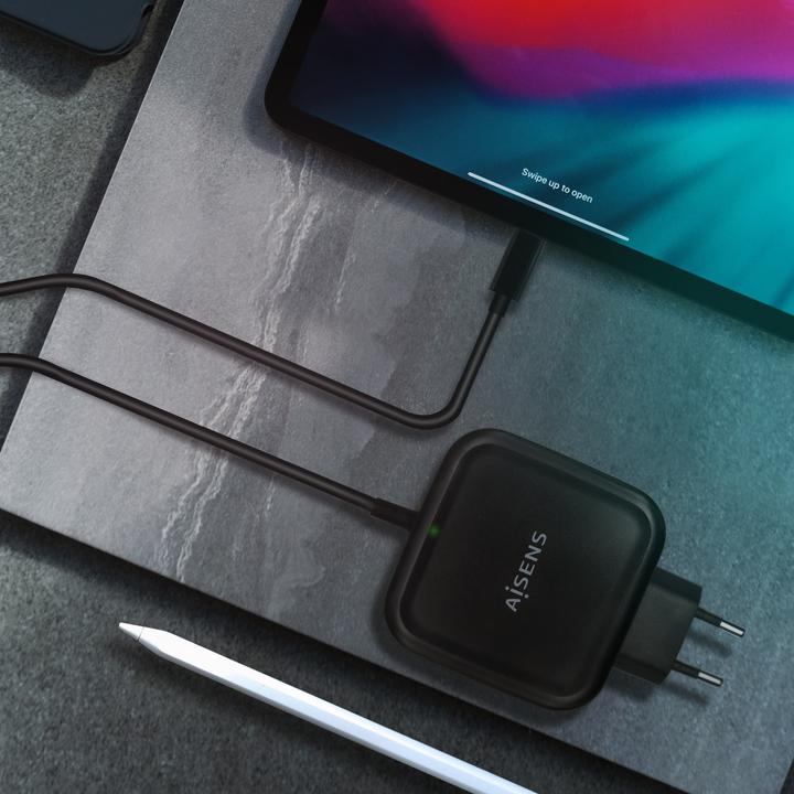 Image du produit Aisens CARGOADOR 65W PD3.0 QC3.0 1XUSB-C 1.2M NEGRO (65 W, 1 portion)