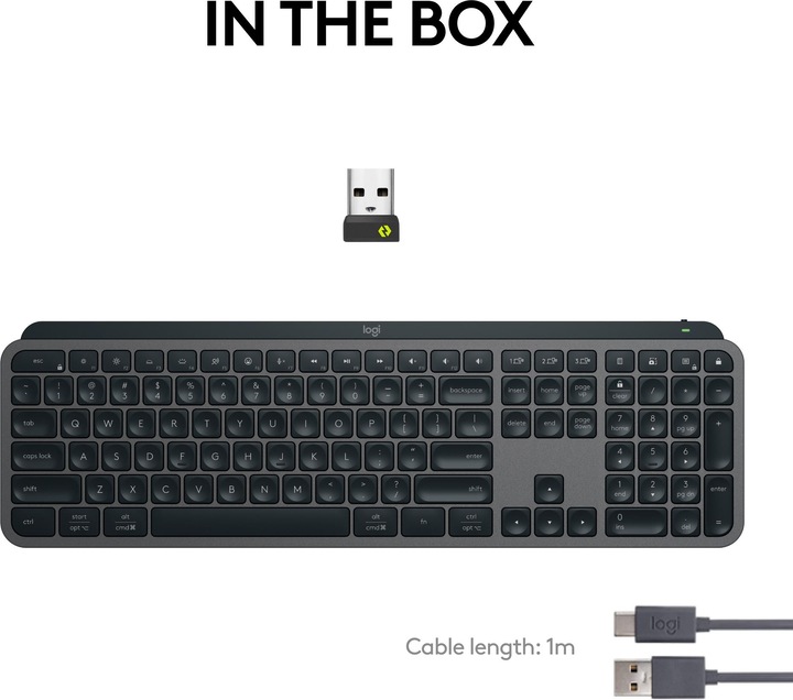 Produktbild Logitech MX Keys S (DE, Kabellos)