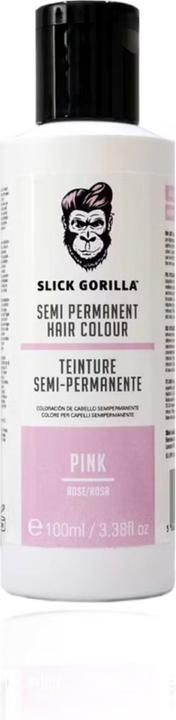 Slick Gorilla Vegan and Cruelty-Free Semi-Permanent Pink Hair Colour 3.38 Fl