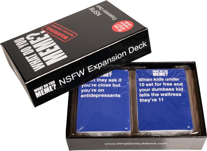 Produktbild Martinex What Do You Meme? NSFW Expansion (ENG) (40862314) (Englisch, 3 - 20 Spieler)