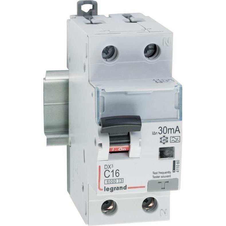 Legrand, Schutzschalter, 411060 FI-Schutzschalter/Leitungsschutzschalter 13 A 230 V/AC