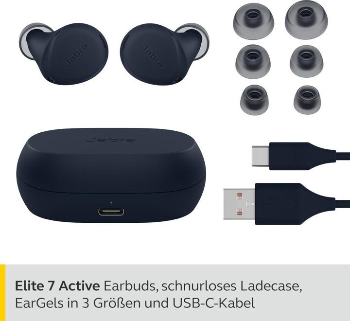 Produktbild Jabra Elite 7 Active (ANC, 8 h, Kabellos)