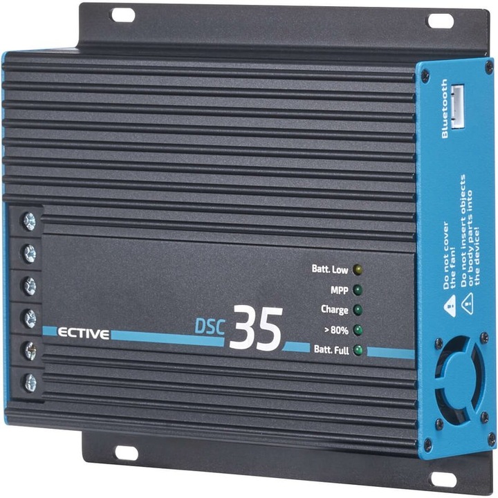 Produktbild Ective MPPT Solar Laderegler DSC35 Solarregler 500Wp 35A für 2 12V Batterien PV