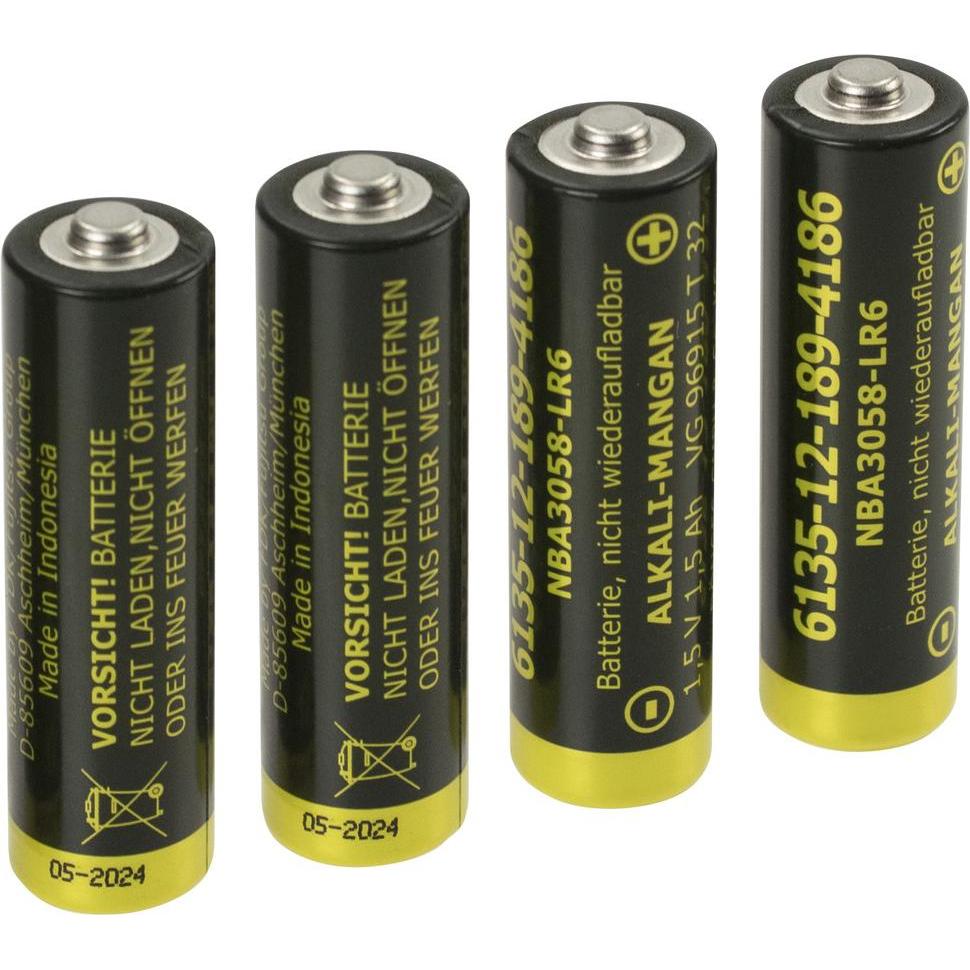 Panasonic Batterie, 1,5 V, Mignon, AA, LR6 (1 Stk., AA), Batterien + Akkus