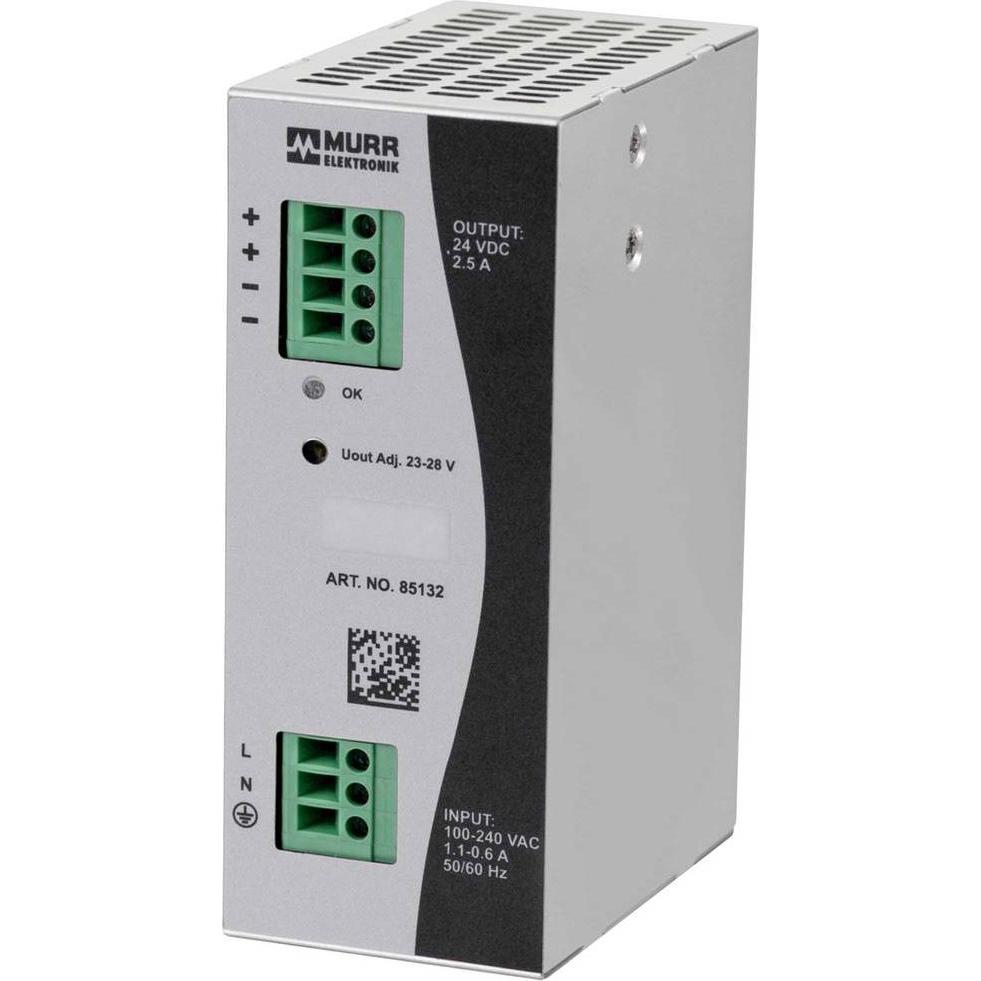 Murr Elektronik, Systemstromversorgung, Primärschaltregler Eco-Rail-2 2.5A 1-phasig
