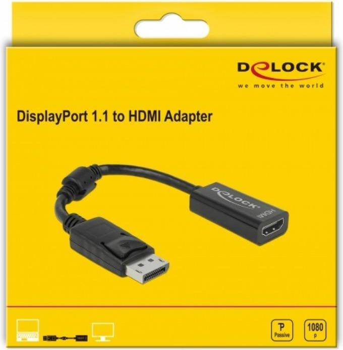 Image du produit Delock DP à (HDMI, 12 cm)
