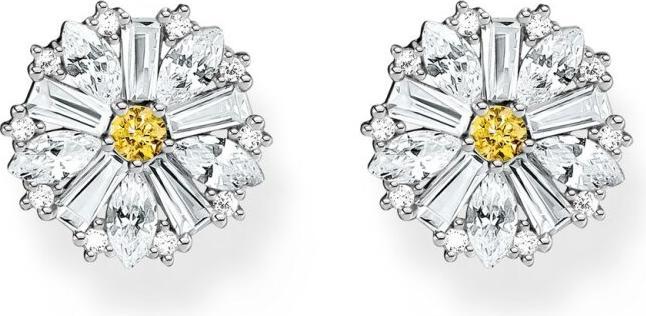 Immagine prodotto Thomas Sabo Ohrstecker Blume Lovely Daisy gross Silber (Argento 925)