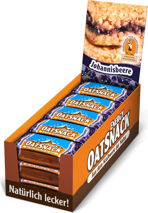 Actual product image Energy OatSnack Sportnahrung (Redcurrant, 14 pcs., 910 g)