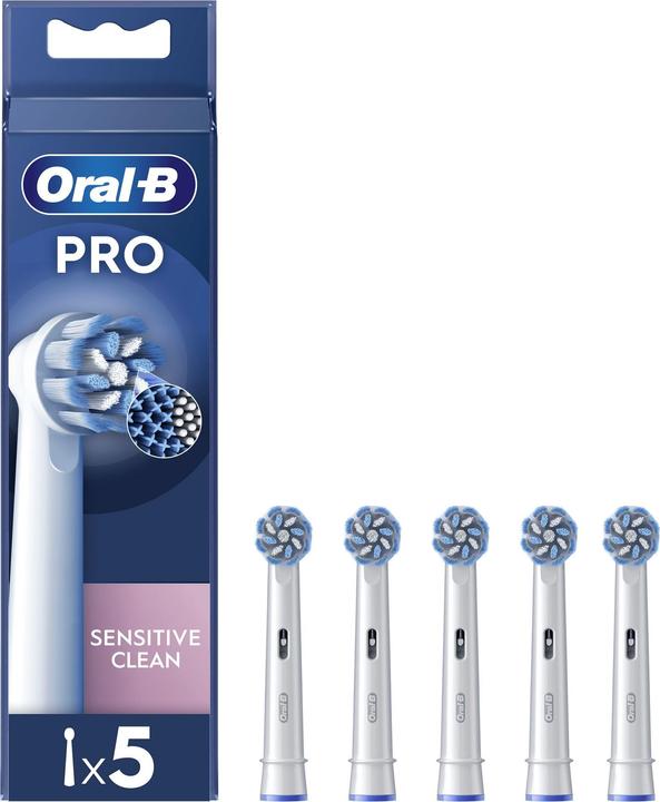 Actual product image Braun Oral-B Pro Sensitive Clean replacement heads (5 x)