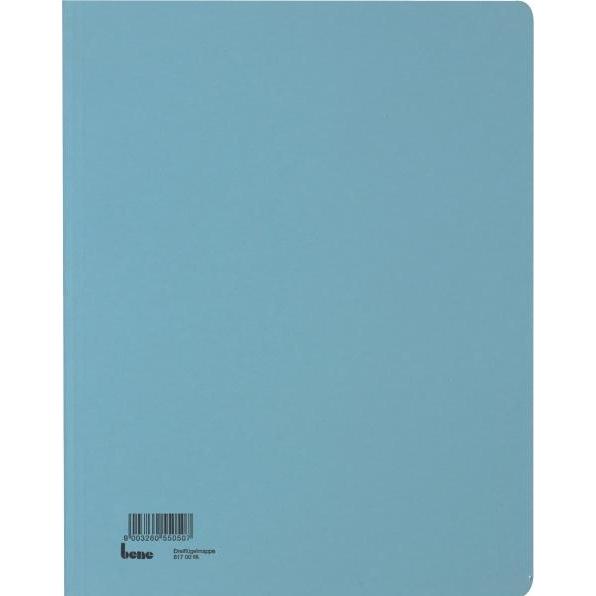 Bene, Mappe, Sammelmappe DIN A4 250g/m² Karton blau (A4, 1 x)