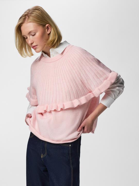 Actual product image Pieces PCBEI RÜSCHEN Strickoberteil (S)