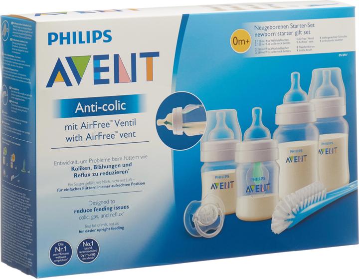 Image du produit Philips Avent Anti-coliques avec valve AirFree - Ensemble pour nouveau-né (260 ml)