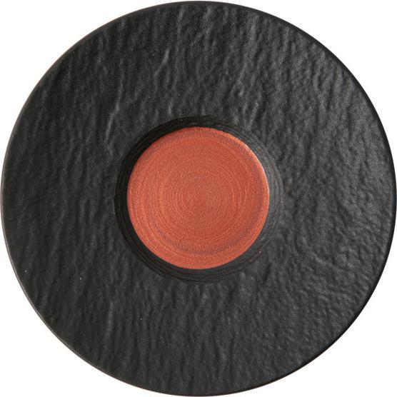 Produktbild Villeroy & Boch Manufacture Rock Glow Kaffeeglas mit Untertasse (250 ml, 2x)