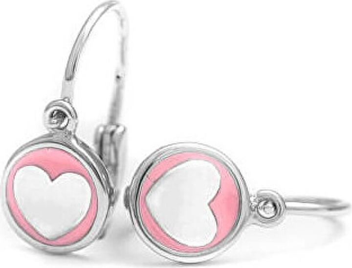 Immagine prodotto Beneto Orecchini a cuore in argento per bambini AGUC1767D (L) (Argento)