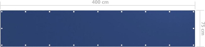 Image du produit VidaXL Balkon Sichtschutz (75 cm)
