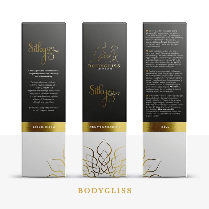 Produktbild Bodygliss Erotic Collection Silky Soft Gliding Pure 150 ml (150 ml)