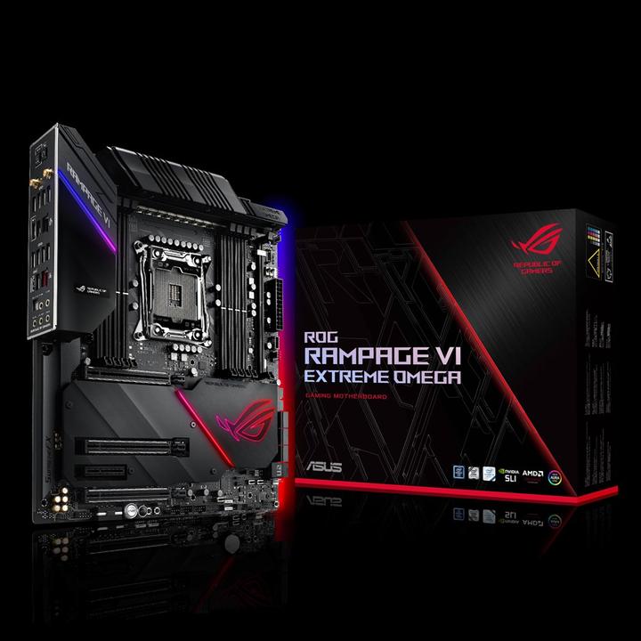 Produktbild ASUS Rampage VI Extreme Omega (LGA 2066, Intel X299, E-ATX)