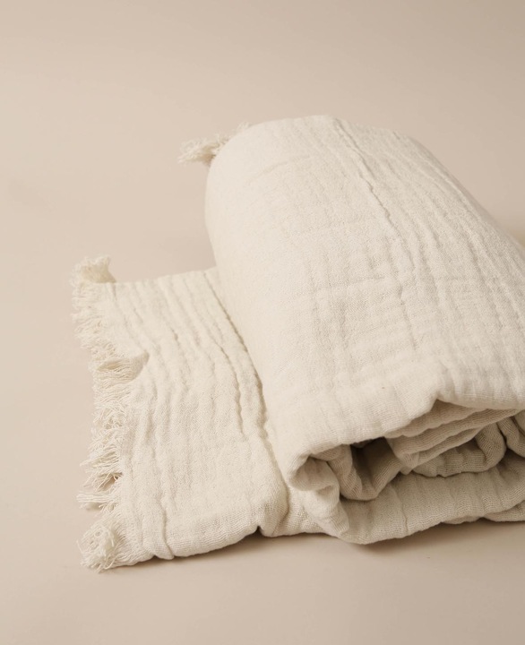 Actual product image Esmée Musselin Towel (100 cm, 120 cm)