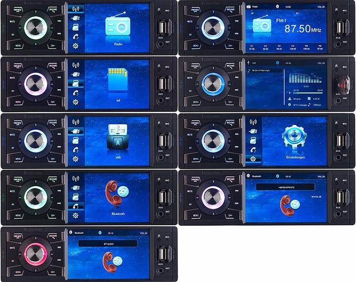 Actual product image Creasono MP3 car radio