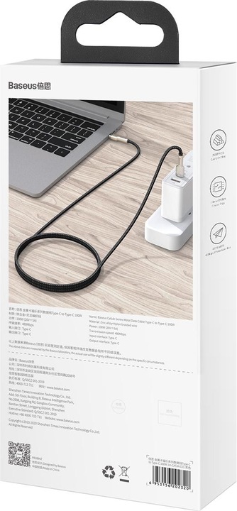 Immagine prodotto Baseus USB C – USB C (1 m, USB 2.0)