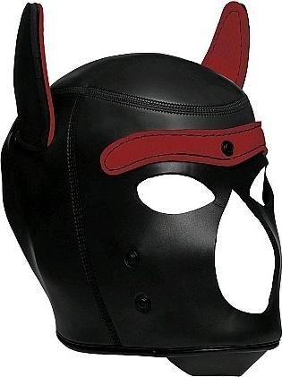 Produktbild Master Series Neoprene Puppy Hood - Black and Red