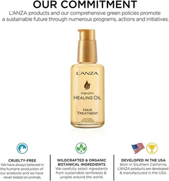 Immagine prodotto L'Anza Olio curativo alla cheratina (100 ml)