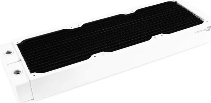 Actual product image Alphacool RAD HPE-45 Full Copper 360mm Radiator - White (120 mm)