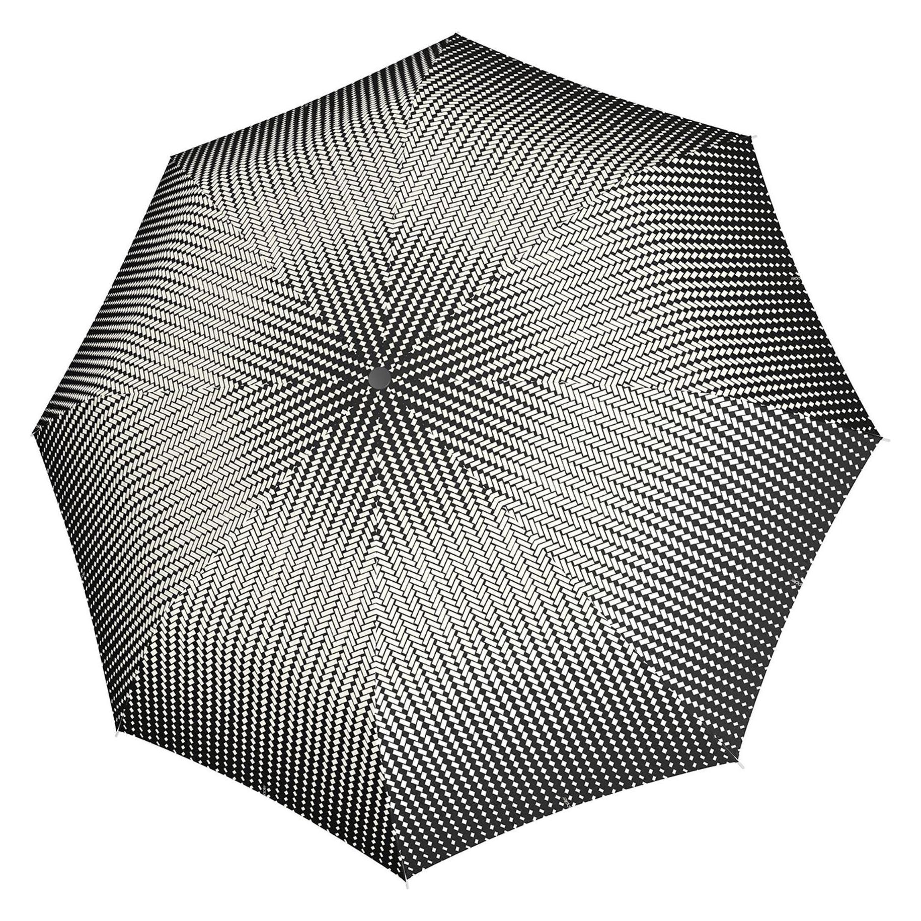 Doppler, Damen, Regenschirm, Fiber Magic Taschenschirm 29 Cm, Mehrfarbig