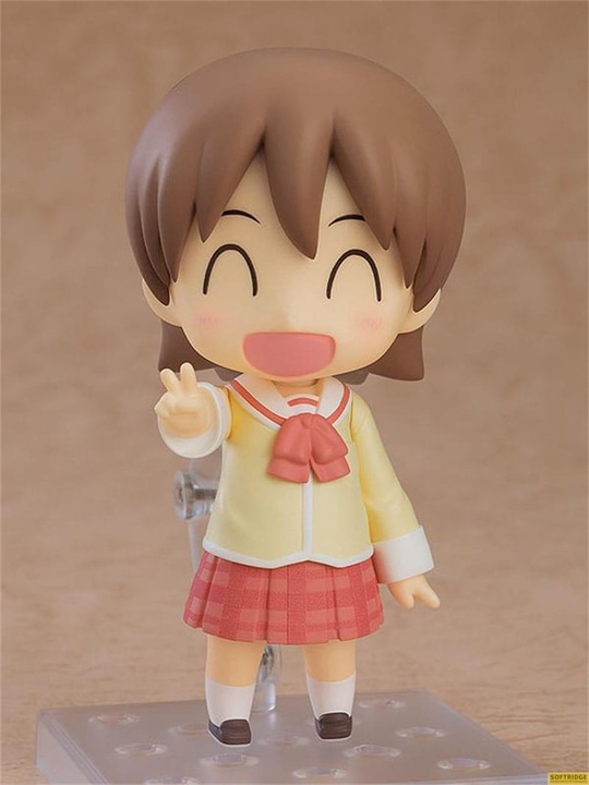 Actual product image Good Smile Company Nichijou Nendoroid Action Figure Yuuko Aioi: Keiichi Arawi Ver. 10 cm