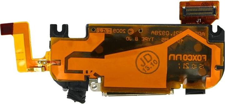 Produktbild OEM Dock Connector Flex für iPhone 3GS schwarz (iPhone 3GS)