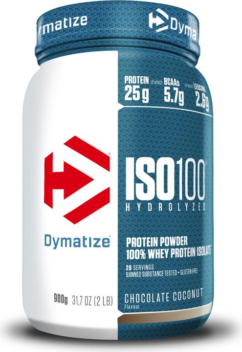 Produktbild Dymatize ISO 100 (900g Dose) (900 g, 1x, Chocolate)