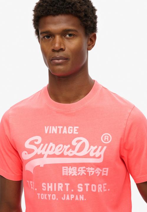 Actual product image Superdry VI Neon Relaxed Tee (L)