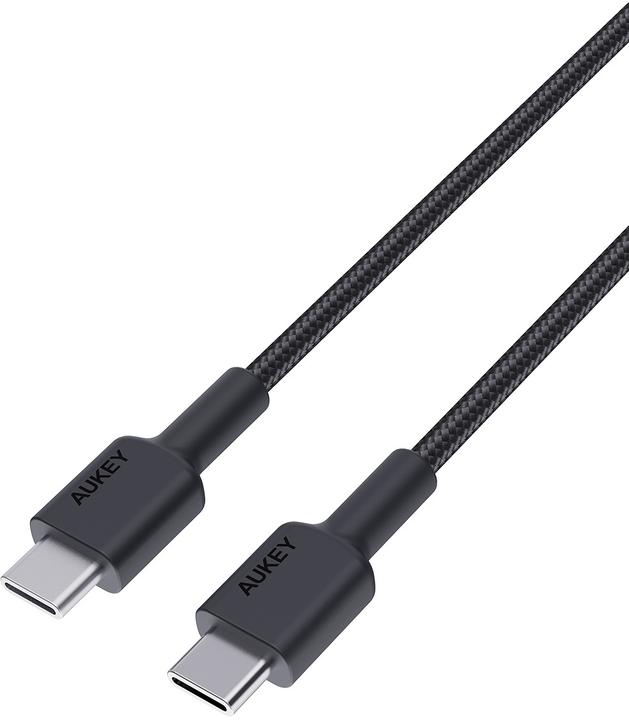 Image du produit Aukey USB type C - USB type C (0.50 m, USB 2.0, 60 W)