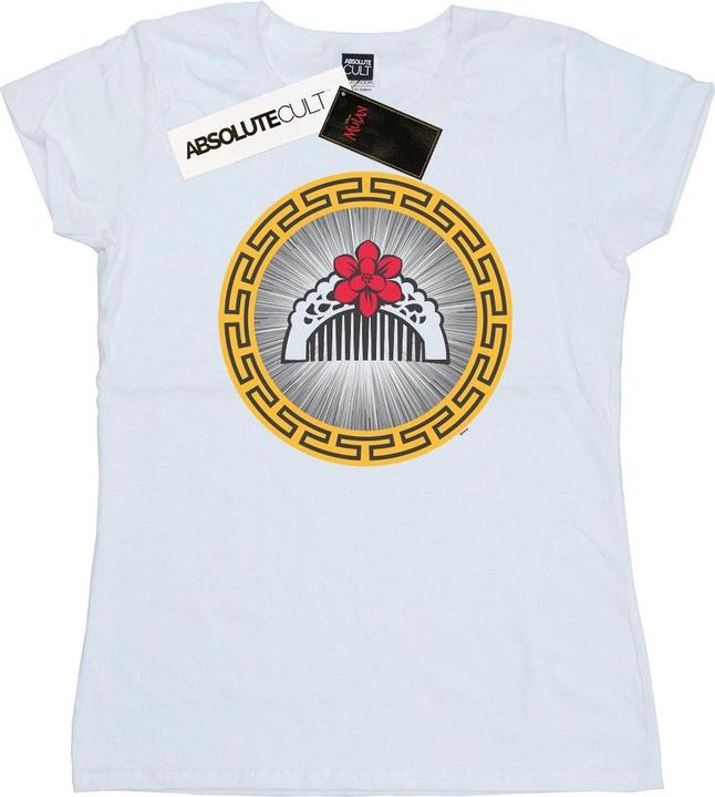 Immagine prodotto Disney Mulan Movie Flower Comb Maglietta Donna (L)