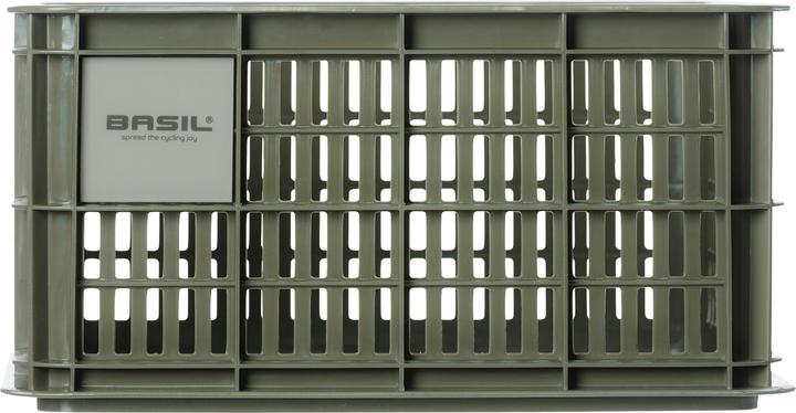 Produktbild Basil Fahrradkiste S,17.5L, recycelter Kunststoff,moss green (17.50 l)
