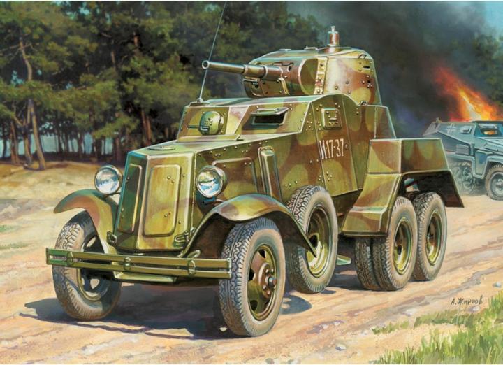 Produktbild Tamiya 1:100 Soviet Panzerwagen BA-10