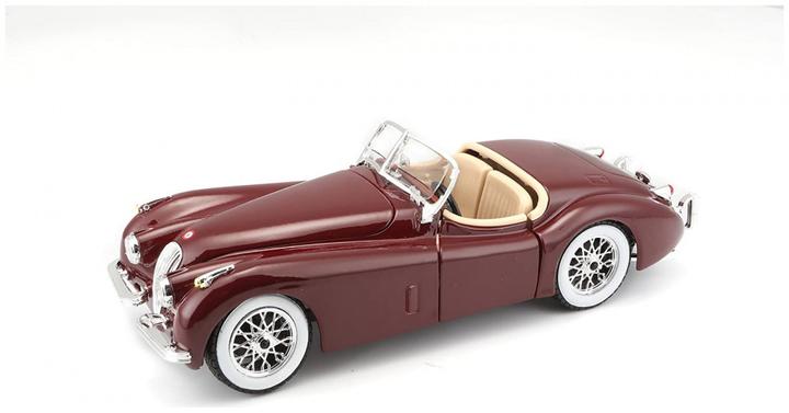 Actual product image Bburago 18-22018 - Jaguar XK 120 Roadster (1951) dark green - 1:24