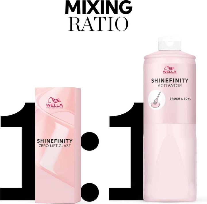 Actual product image Wella Professionals Shinefinity Zero Lift Glaze (09, 3 - Golden Honey)
