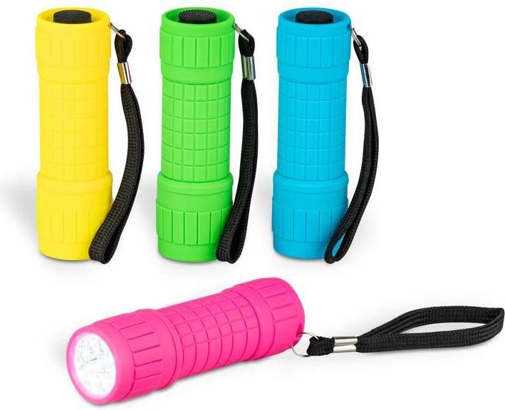 Produktbild Trendhaus CHILL AND SMILE Flashlight 9 LEDs, 4-fach sortiert