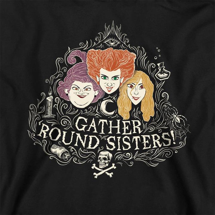 Produktbild Hocus Pocus Gather Round Sisters Kapuzenpullover (128)